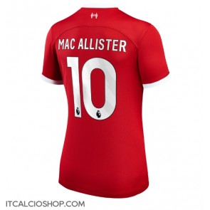 Liverpool Alexis Mac Allister #10 Prima Maglia Femmina 2023-24 Manica Corta